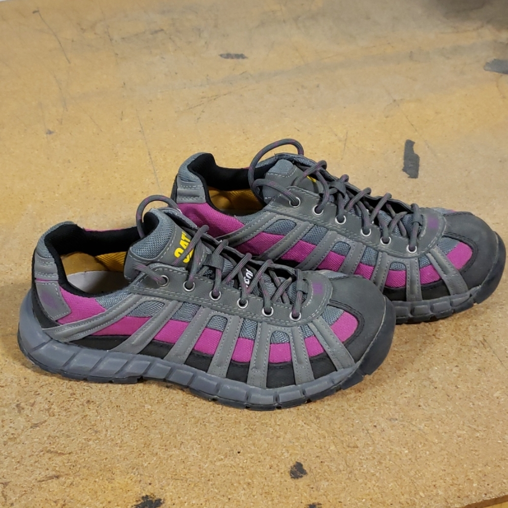 Cat steel toe shoes